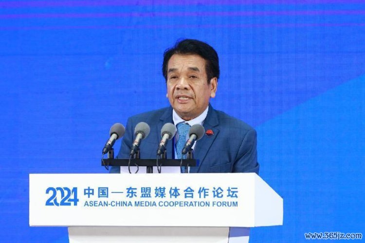 韩桑阿致辞。中国外文局供图